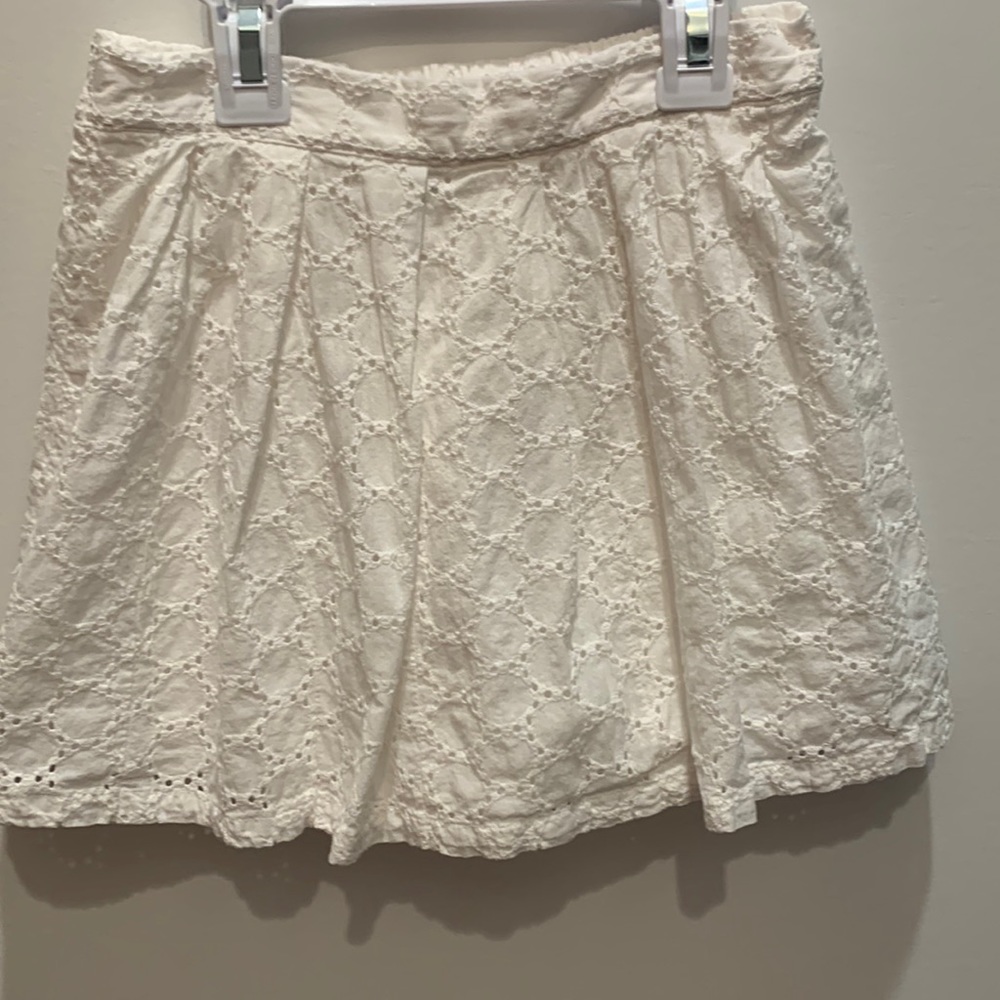 White cute skirt